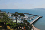Totnes, Bay Fort Mansions in Torquay, Devon, South West England