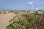 Bluesy Beach House in Widemouth Bay, Cornwall, South West England