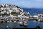 The White House in Brixham, Devon, South West England