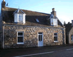 Grant House in Tomintoul, Morayshire, East Scotland