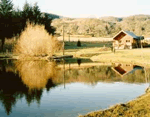 Golden Pond Log Cabin in Dunkeld, Perthshire, Central Scotland