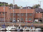 Abrahams Quay in Whitby, North Yorkshire, North East England