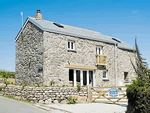 Porth Nanven Barn in St Just, Cornwall, South West England