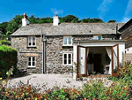 Ivy Cottage in Boscastle, Cornwall, South West England
