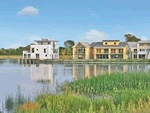 The Augusta House in Lower Mill Estate, Gloucestershire, South West England