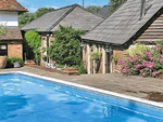Sutton Cottage in Hawley, Kent, South East England