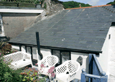 Topple Cottage in Polperro, Cornwall, South West England