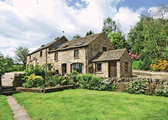 Cotton Cottage in Hope, Derbyshire, Central England