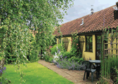 Poppy Cottage in Woodton, Norfolk, East England