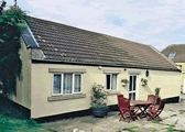 Yew Tree Cottage in Hardstoft, Derbyshire, Central England