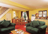 Edale Cottage in Carsington Water, Derbyshire, Central England