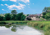 Riverside in Thorncombe, Dorset, South West England