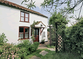 White Cottage in Pennygate, Norfolk, East England