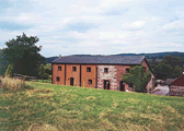 Holly Oak barn in Meerbrook, Staffordshire, Central England