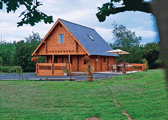 Quarry Lodge in Pixley, Herefordshire, West England