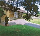 The Park and Upper Onibury Cottages in Onibury, Shropshire, West England