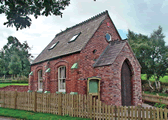 The Olde Chapel in Winnothdale, Staffordshire, Central England