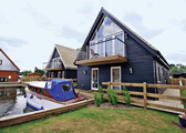 Wherrymere in Horning, Norfolk, East England