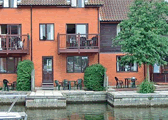 River View in Horning, Norfolk, East England
