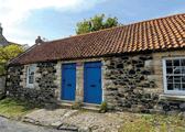 Lee Cottage in Holy Island, Northumberland, North East England
