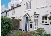 Primrose Cottage in Tealby, Lincolnshire, East England