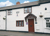 Pilgrims Cottage in Findern, Derbyshire, Central England