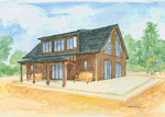 The Pippins in Pentney, Norfolk, East England