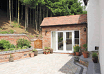 White Lodge in Cleobury Mortimer, Shropshire, West England
