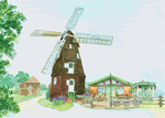 Millers Cottage in Sarre, Kent, South East England