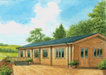 Ridgeway Lodge in Bishops Castle, Shropshire, West England