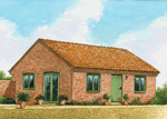 Lintel Barn in Holme-next-the-Sea, Norfolk, East England