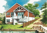 Woods End in Horning, Norfolk, East England