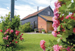 The John Fanner Barn in Yaxley, Suffolk, East England