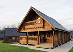 Sun Rise Lodge in Llanbedr, Gwynedd, North Wales
