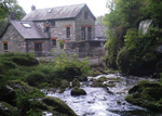 The Old Corn Mill in Cynwyd, Denbighshire, North Wales