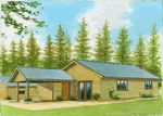 Appaloosa Lodge in Bleddfa, Powys, Mid Wales