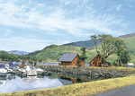 Ardlui Lodges in Loch Lomond, Argyll, West Scotland