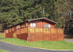 Astbury Falls Lodges in Astbury Bridgnorth, Shropshire, West England