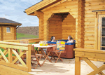 Little Eden Country Lodges in Bridlington, Yorkshire, North East England